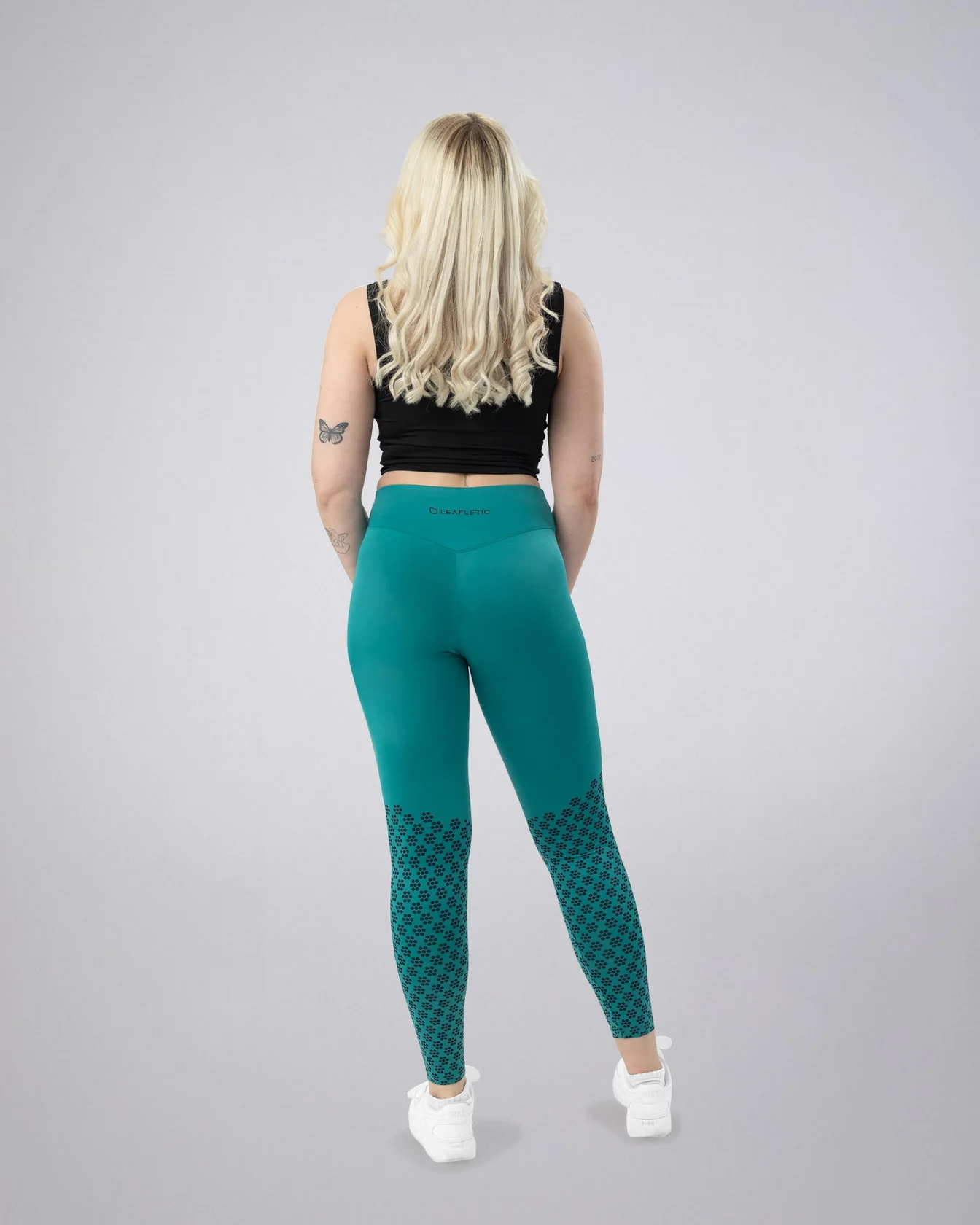 Image 4 of - ladiesleggingbayoudotprint4jpg