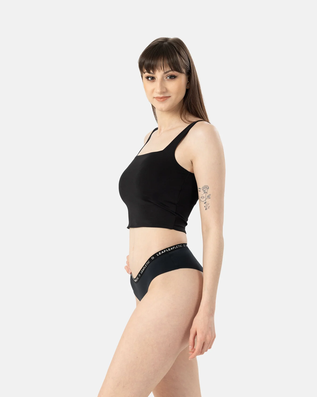 Image 12 of - ladiesmidrisehipstersbriefcottonun11jpg