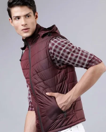 Casaco acolchoado para homem