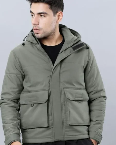 Casaco acolchoado para homem