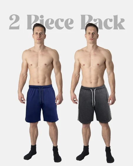 Calça pijama curto para homem - roupa de dormir - conjunto de 2