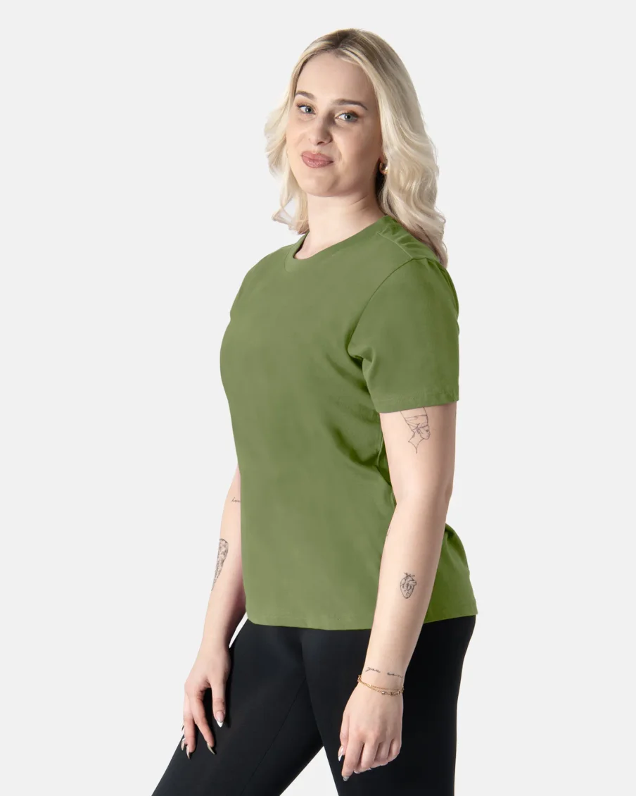 Image 1 of - boyfriend-ss-tee-grey--olive-3jpg