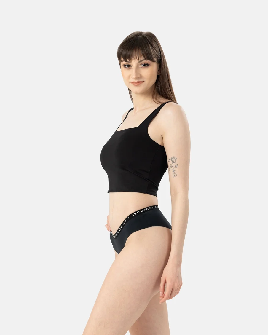 Image 12 of - ladiesmidrisehipstersbriefcottonun11jpg