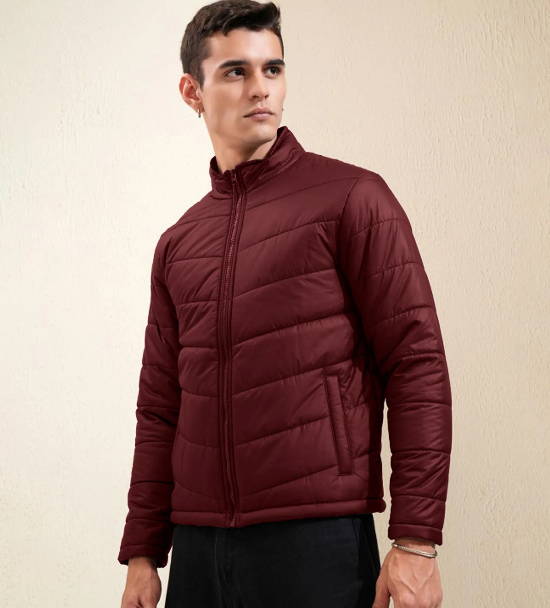 Casaco acolchoado para homem