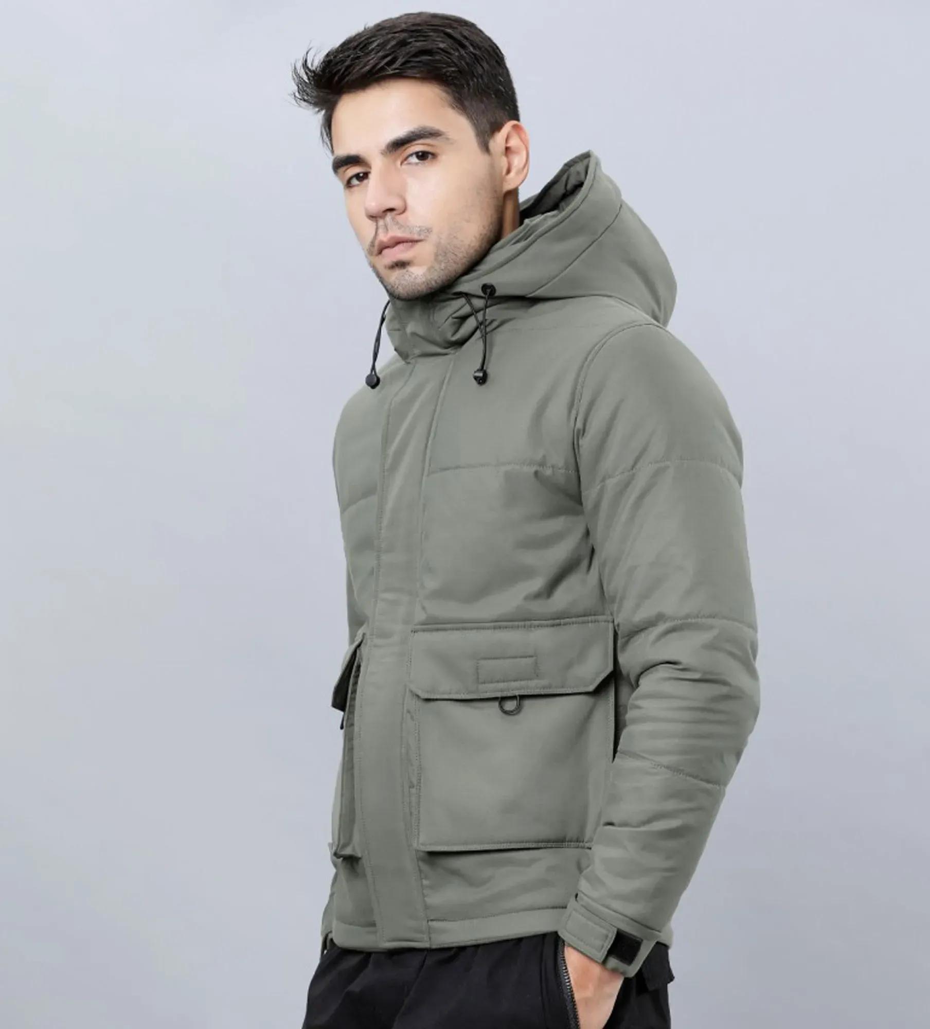Casaco acolchoado para homem