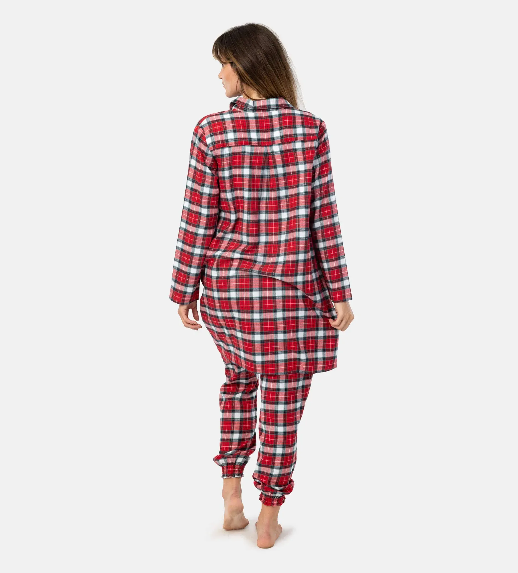 Pijama comprido para mulher - roupa de dormir
