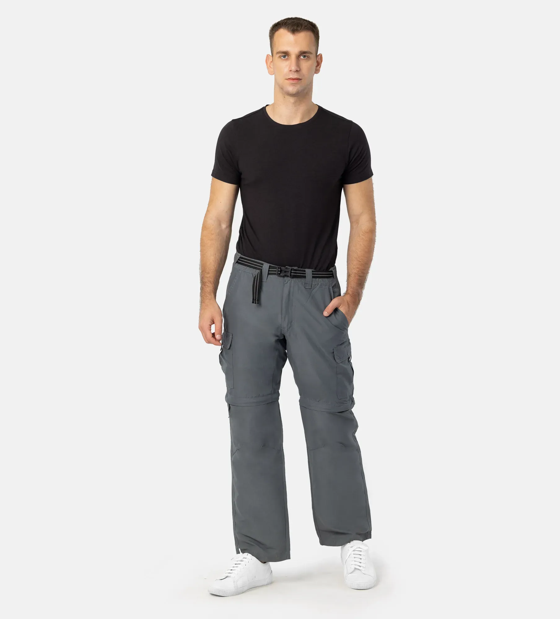 Calça com zíper para homem