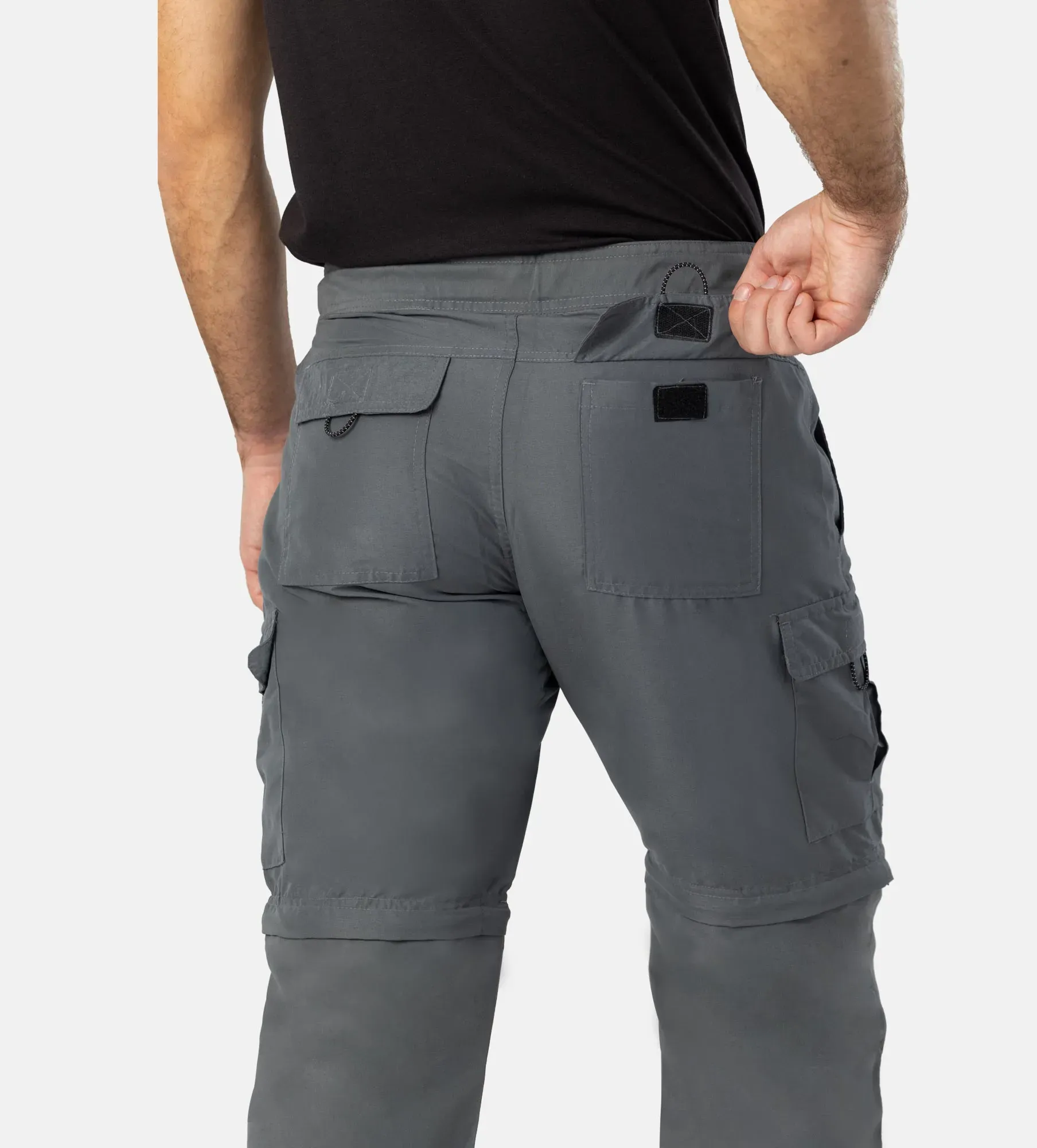 Calça com zíper para homem