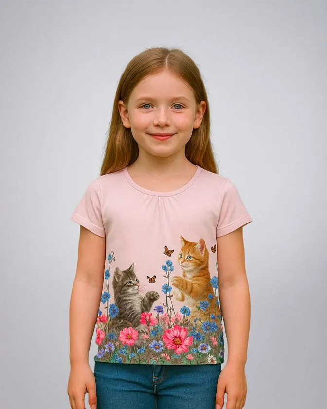 Camiseta feminina com estampa