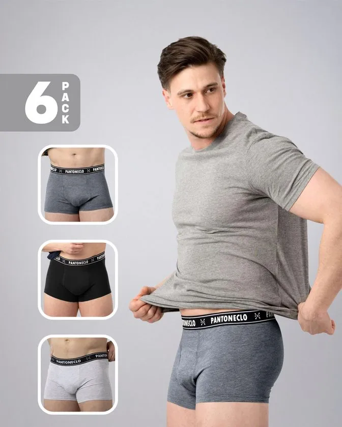 Cuecas para homem - conjunto de 6
