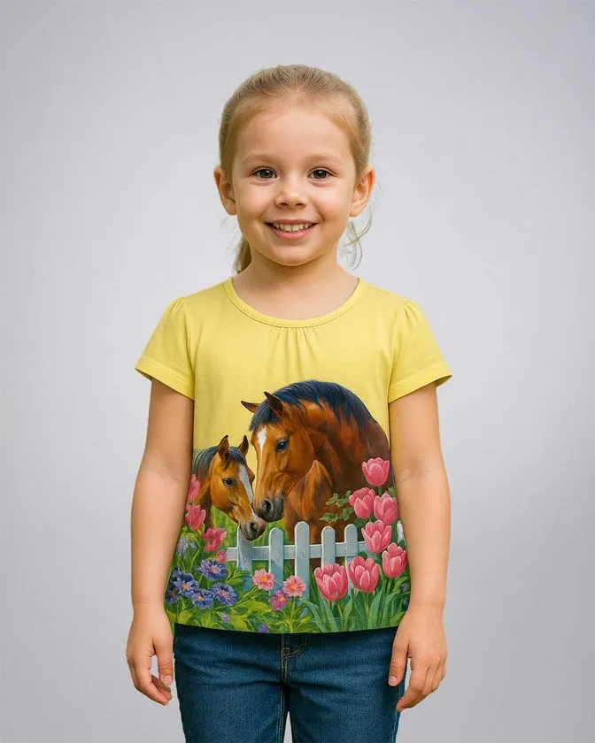 Camiseta feminina com estampa