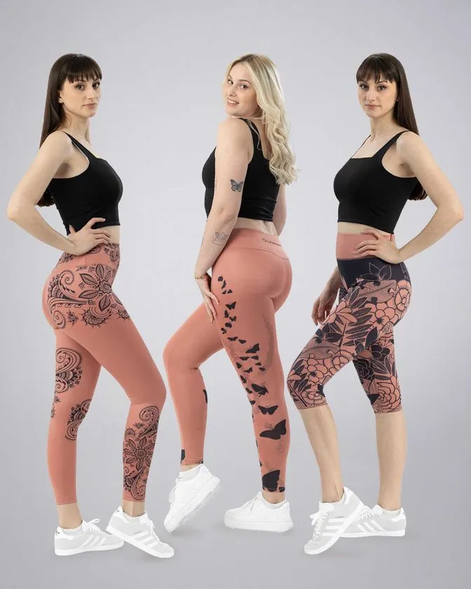 Legging para mulher - conjunto de 3