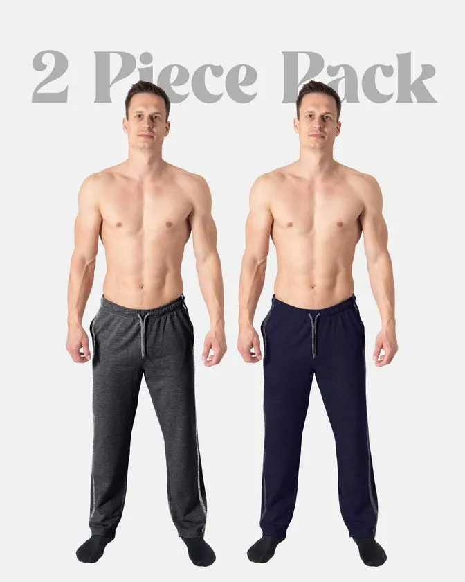 Calças de pijama para homem - roupa de dormir - conjunto de 2