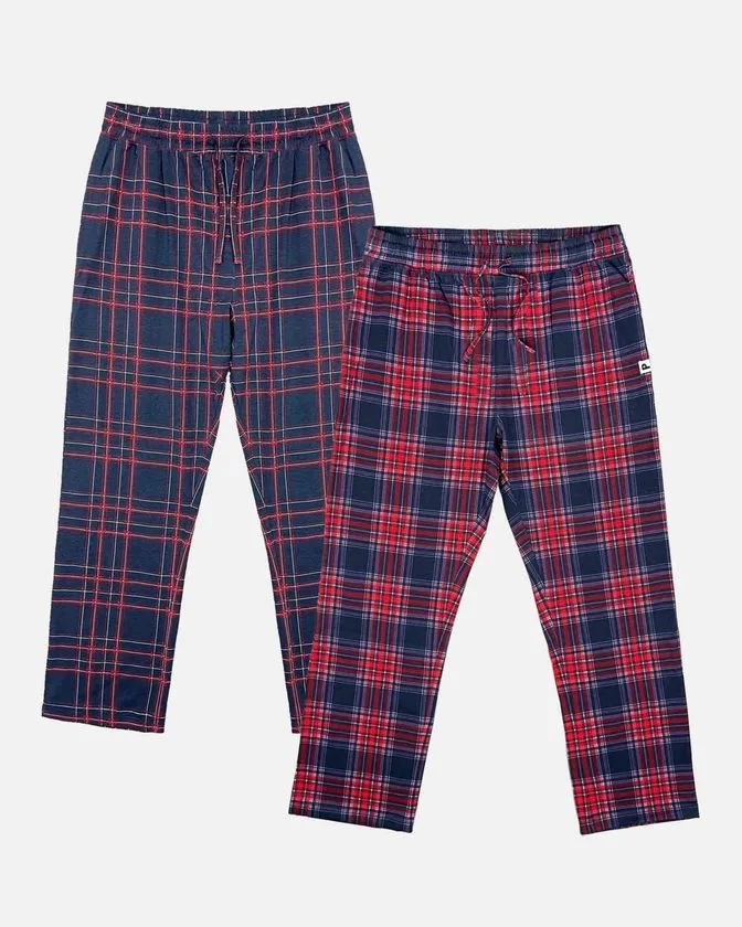 Calças de pijama para homem - roupa de dormir - conjunto de 2