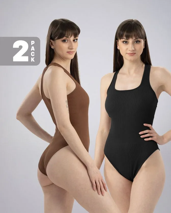 Adelgaçantes body para mulher - conjunto de 2