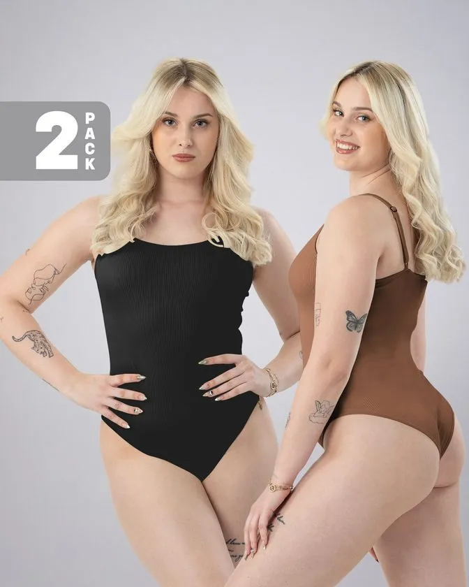 Adelgaçantes body para mulher - conjunto de 2