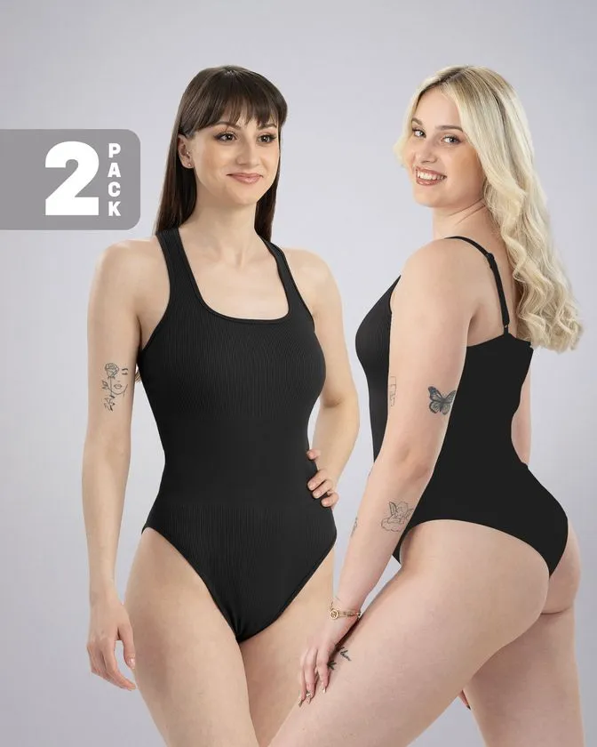 Adelgaçantes body para mulher - conjunto de 2