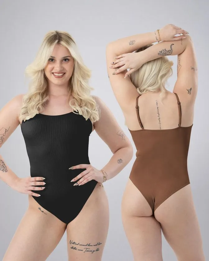 Adelgaçantes body para mulher - conjunto de 2